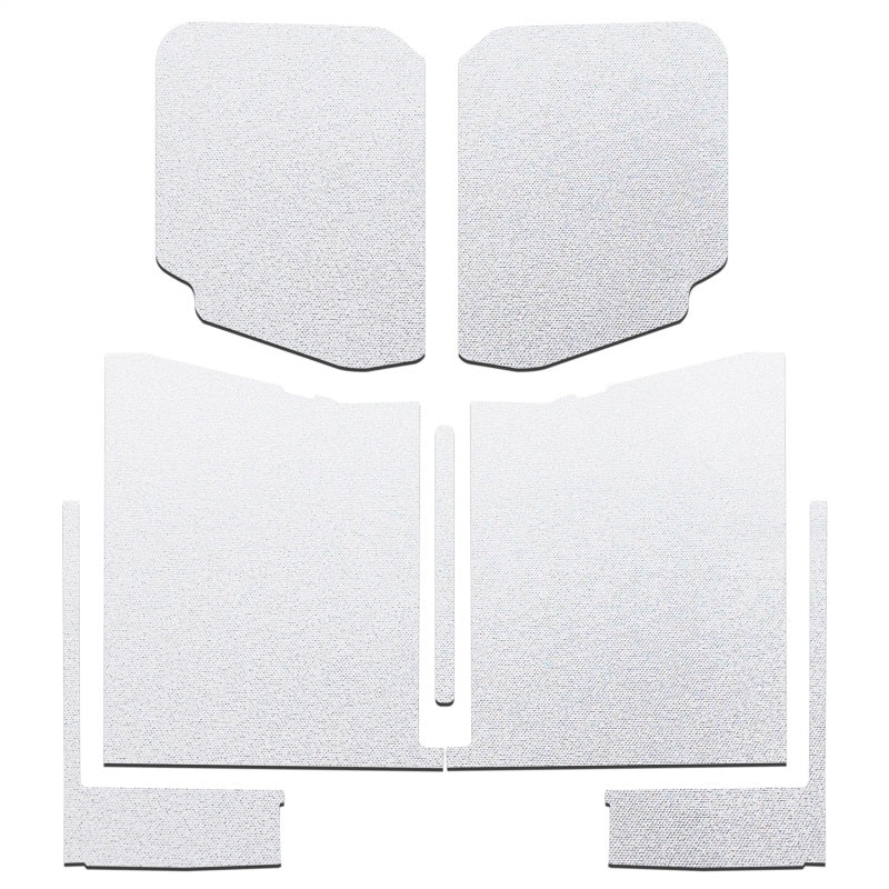 DEI Sound Deadening Boom Mat Headliner Kit 7-Piece: Jeep Gladiator (18-26) - White