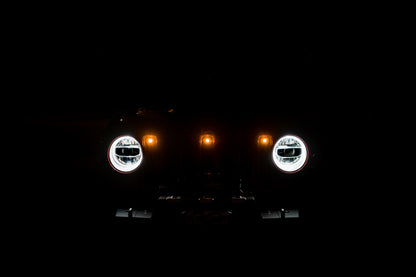 DV8 Offroad Amber Marker Lights: Jeep Wrangler (18-21) / Wrangler JK (18)