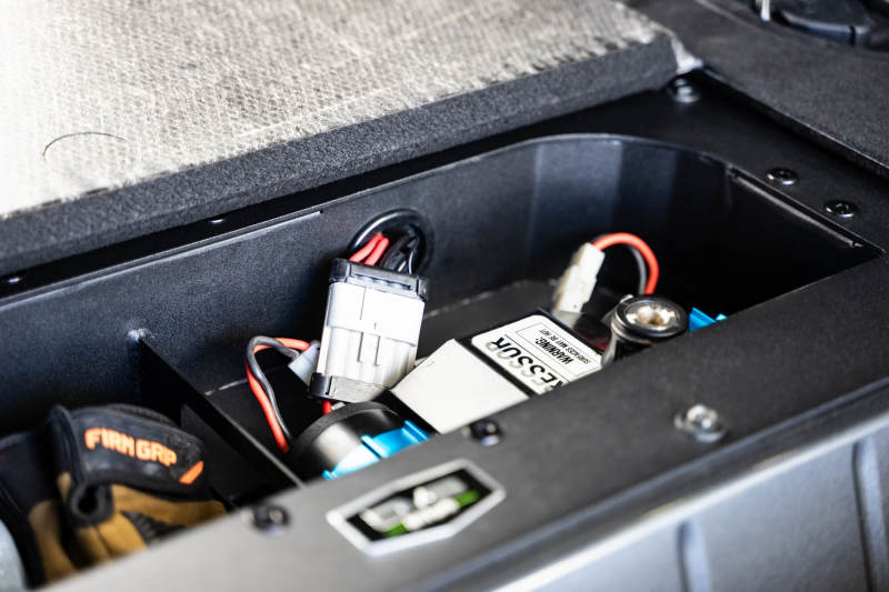 DV8 Offroad Air Compressor Mount & Storage Box | Ford Bronco (21-26) (CMBR-01)