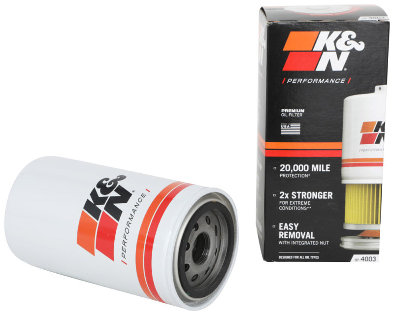 K&N Engineering Perf Gold Oil Filter: Fits Dodge Ram 2500 / 3500 (94-24)