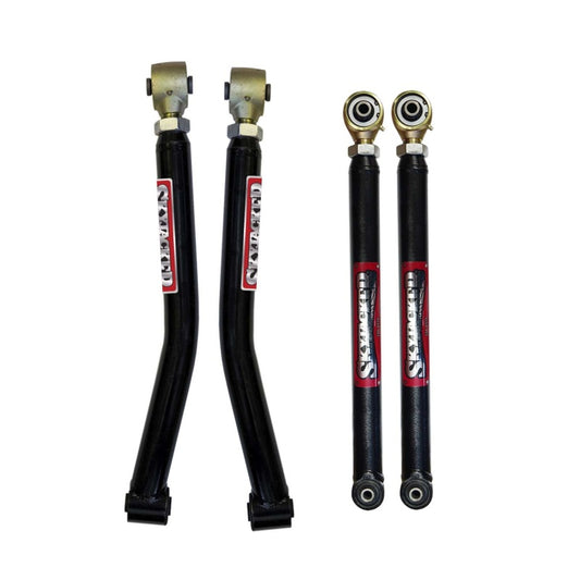 Skyjacker Front & Rear Lower Adjustable Control Arms: Jeep Wrangler / Gladiator (18-26)