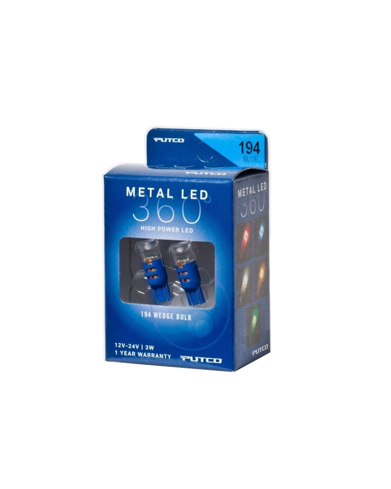 Putco Blue Metal 360° LED Bulb | Ford Ranger (19-26) (340194B-360)