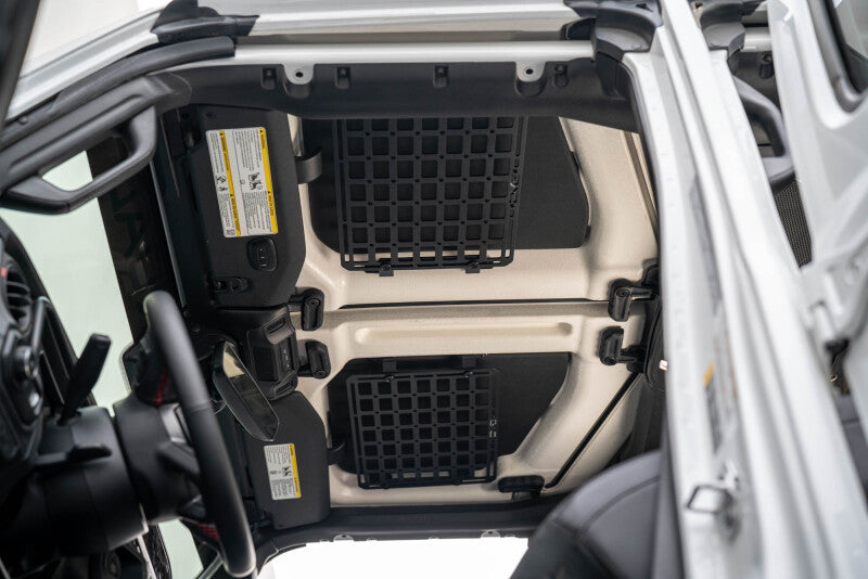 DV8 Offroad Roof Mount for 15in x 12in Molle Panel | Jeep Wrangler JL (MPJL-11)