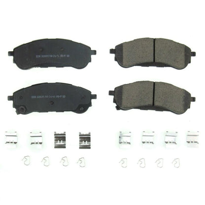 PowerStop Z17 Evolution Ceramic Rear Brake Pads | Ford Ranger (19-26) (17-2208) w/ Hardware
