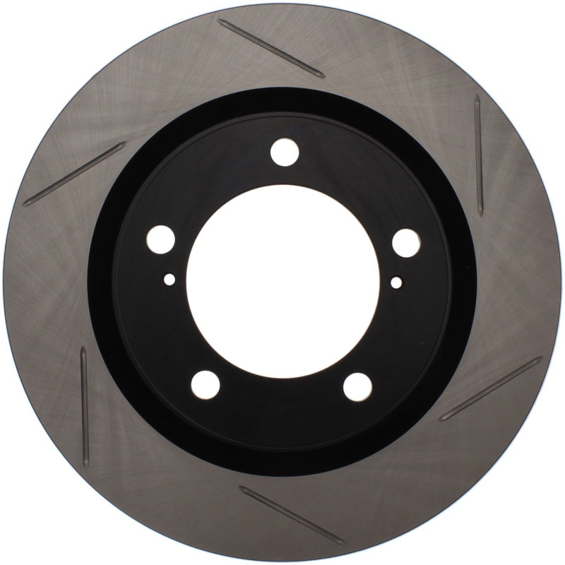 StopTech Power Slot Slotted Left Front Rotor | Toyota Tundra / Sequoia (07-09 / 08-09 / 14-18 / 19-21) (126.44156SL)