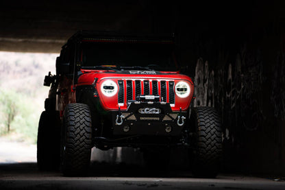 DV8 Offroad LED Projector Headlights: Jeep Wrangler (18-21) / Gladiator (20-21)