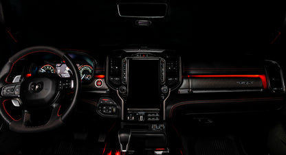 Oracle Lighting Fiber Optic LED Interior Ambient Dash Kit: Ram 1500 2019-2022