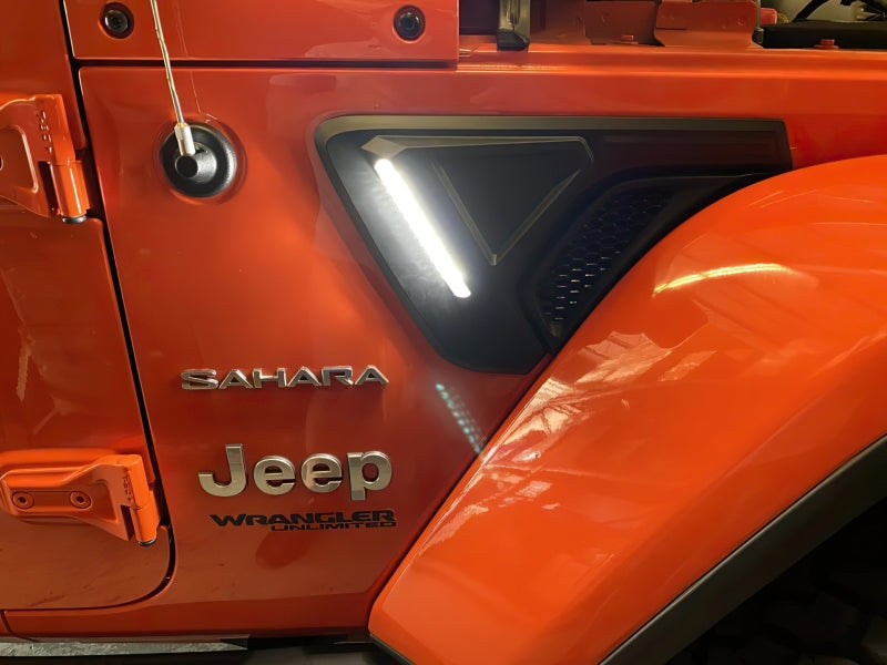 Oracle Lighting Sidetrack LED System: Jeep Wrangler (18-24) / Gladiator (20-24)