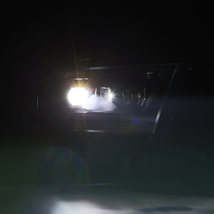 AlphaRex LUXX LED Projector Headlights (Alpha-Black): Ram 1500 2019 - 2024