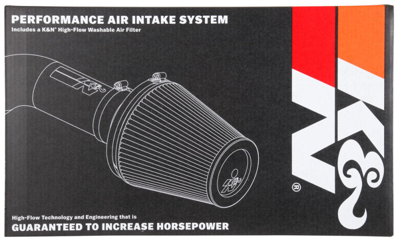 K&N 63 Series Cold Air Intake: Jeep Wrangler 2.0L Turbo 2019-2021