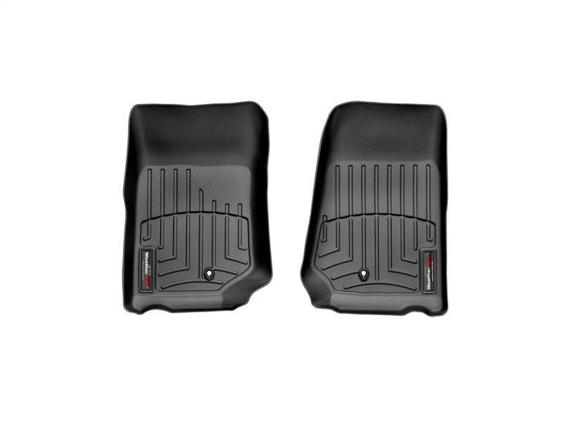 WeatherTech FloorLiner Front Floor Mats (Black): Jeep Wrangler JK 2007 - 2018