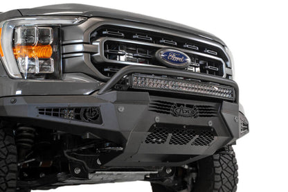 Addictive Desert Designs HoneyBadger Front Bumper w/ Top Hoop | Ford F-150 (21-23) (F197431040103)