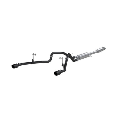 MBRP 3in Cat-Back Exhaust w/ 2.5in Dual Split Tips | Ford F-150 21+ (S5215BLK)