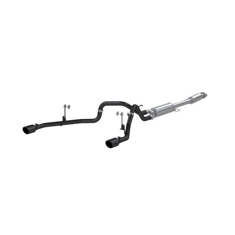 MBRP 3in Cat-Back Exhaust w/ 2.5in Dual Split Tips | Ford F-150 21+ (S5215BLK)