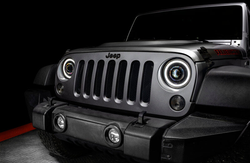 ORACLE Lighting Oculus 7in Switchback Bi-LED Projector Headlights: Jeep Wrangler (07-17) / JK (18)