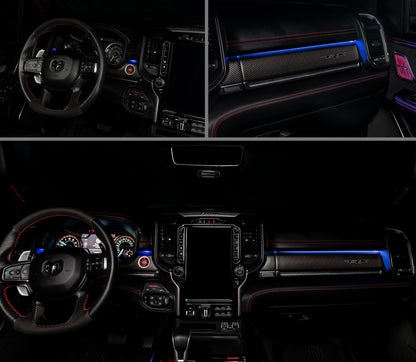 Oracle Lighting Complete Interior Ambient Lighting ColorSHIFT RGB Conversion Kit: Ram 1500 2019-2024