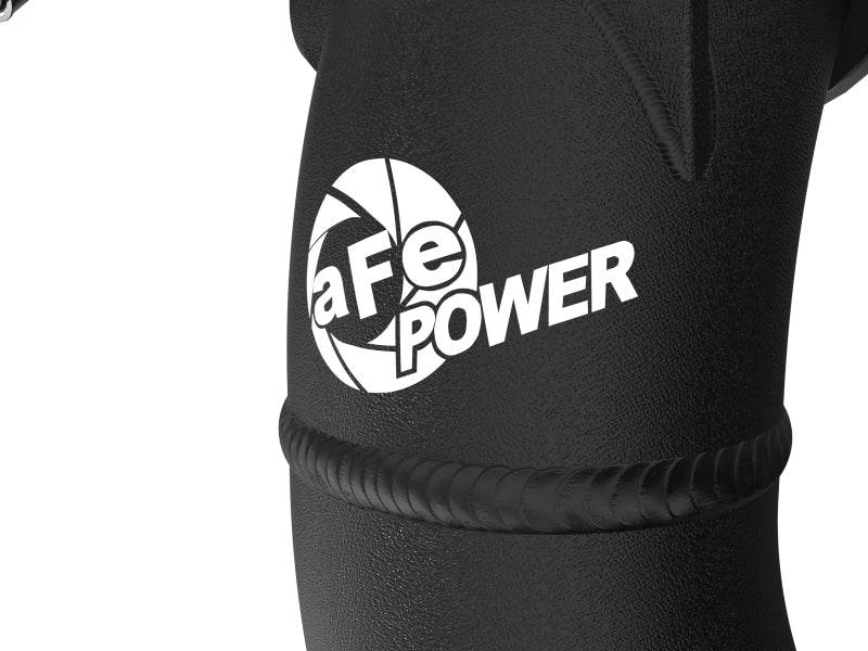 aFe 2.5in Aluminum Hot Charge Pipe w/ SS Clamps | Toyota Tundra V6-3.5L (22+) (46-20568-B)