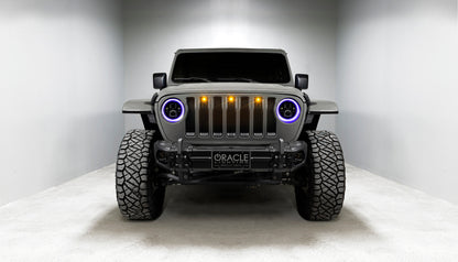ORACLE Lighting High Powered LED Headlights (PAIR): Jeep Wrangler (18-24) / Gladiator (20-24)