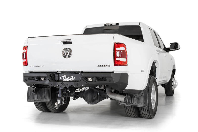 Addictive Desert Designs Bomber HD Rear Bumper: Fits RAM 2500/3500 2019-2026