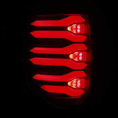 AlphaRex LUXX-Series LED Tail Lights Black | Ford F150 (09-14) (653070)