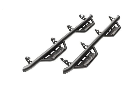 N-Fab Podium LG 14-17 Chevy-GMC 1500 Double Cab - Tex. Black - 3in