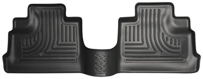 Husky Liners WeatherBeater 2nd Row Black Floor Liners | Jeep Wrangler Unlimited (11-12) (19021)