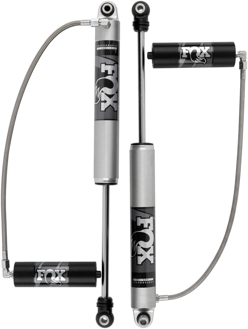 FOX 2.0 Perf Series Remote Reservoir Front Shock (FRONT): Jeep Gladiator (18-26) 3.5-4in Lift
