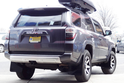 Rally Armor 12-24 Toyota 4Runner Black UR Mud Flap w/Red Logo | Toyota 4Runner (10-24) (MF48-UR-BLK/RD)