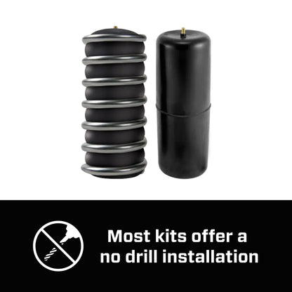 Air Lift 1000HD Rear Air Spring Kit: RAM 1500 New Body 2019-2024