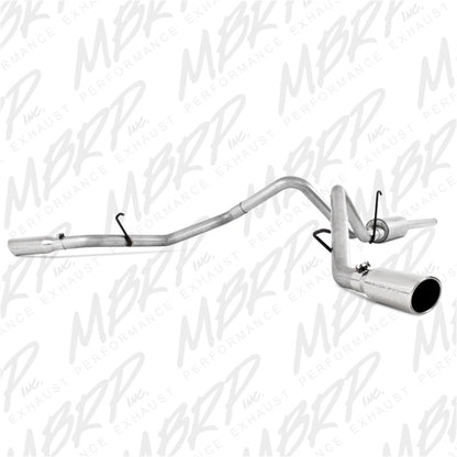 MBRP Cat-Back 3" Dual Split Side Exhaust: Dodge Ram 5.7L Hemi 2006 - 2008 (Single or Crew Cab / Shortbed)