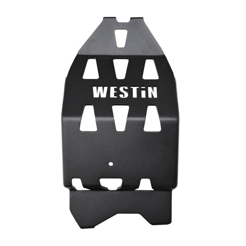 Westin Textured Black Oil Pan Skid Plate: Jeep Gladiator (20-24) / Wrangler (18-24)