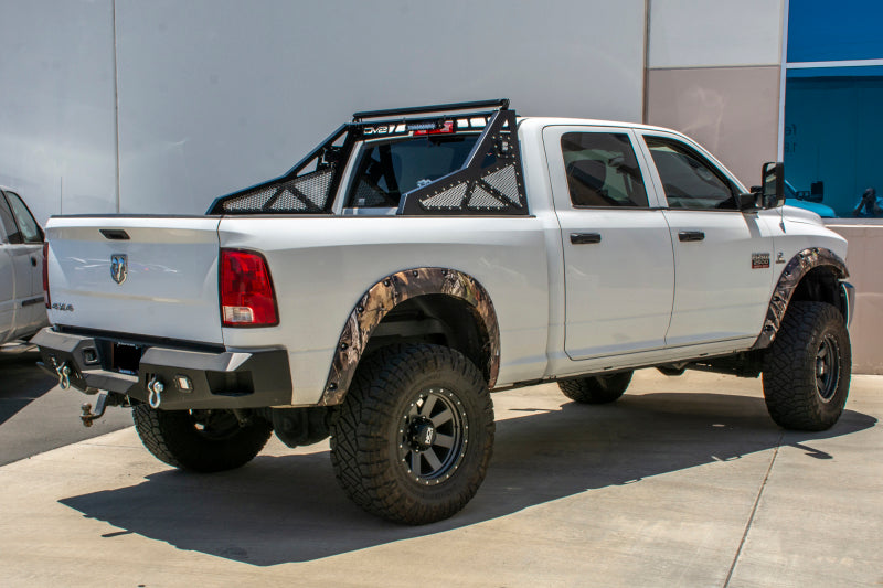 DV8 Offroad Bolt-On Chase Rack: Dodge Ram 1500 / 2500 / 3500 (10-18) - Black