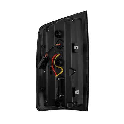 AlphaRex LUXX LED Tail Lights (Black/Red): Dodge Ram 1500 (02-06) & 3500 (03-06)