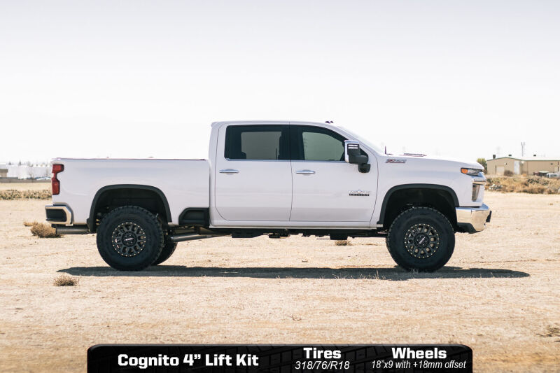Cognito 4in Elite Lift Kit w/ Elka 2.5 RR Shocks | Chevrolet Silverado 2500HD / GMC Sierra 2500HD / Silverado 3500HD / Sierra 3500HD (210-P1151)