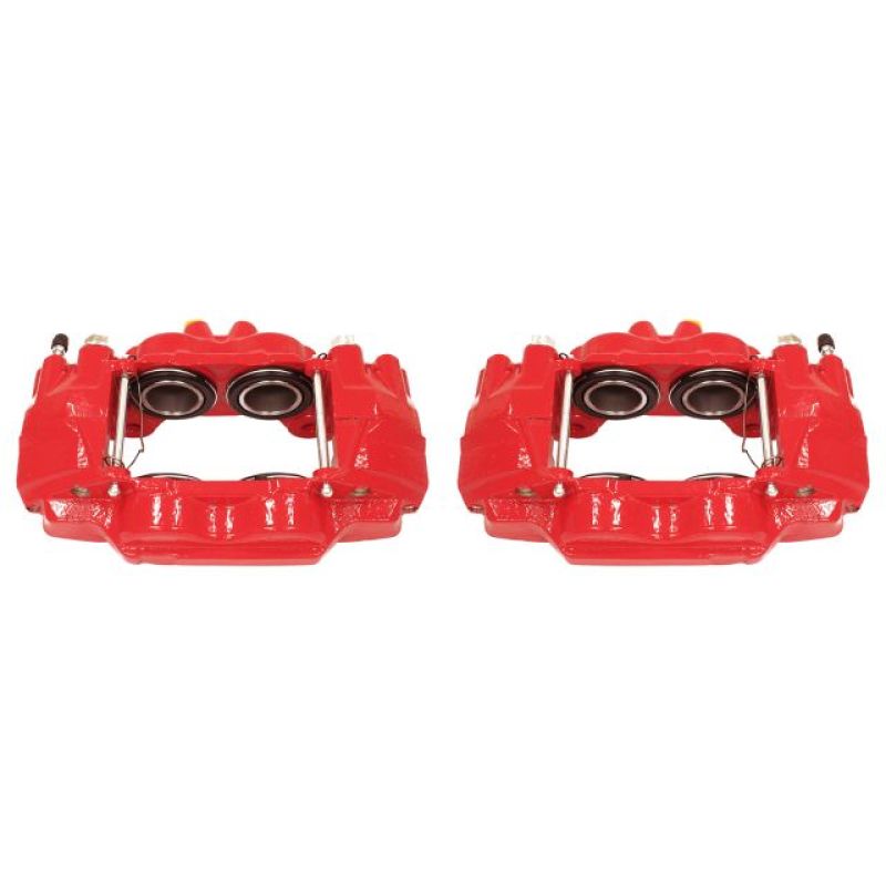 PowerStop Front Red Calipers | 2003–2009 Toyota 4Runner (S2984)