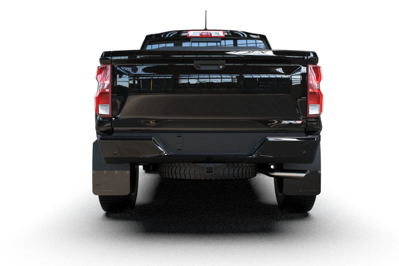 Rally Armor 23-25 Chevy Colorado ZR2 Black Mud Flap | Chevrolet Colorado ZR2 (23-26) (MF141-BLK-MBK)