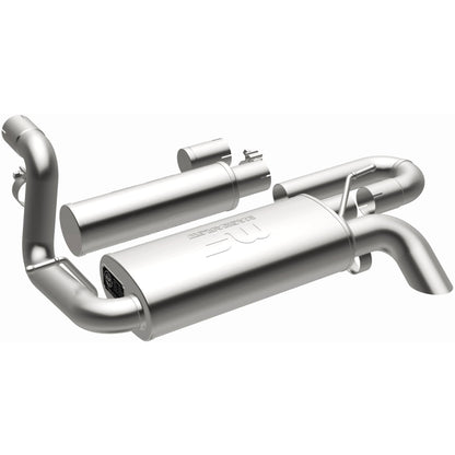 Magnaflow Overland Series Axle-Back Perf Exhaust System (REAR): Jeep Wrangler JL 18-25 2.0L / 3.6L