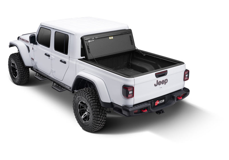 BAK BAKFlip MX4 GEN 3 Hard Folding Truck Bed Cover (5ft Bed): Jeep Gladiator (18-26) - Matte Black