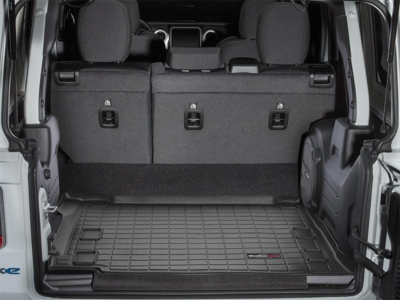 WeatherTech Cargo Liner (Black): Jeep Wrangler 4Xe 2021 - 2025