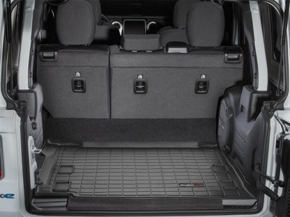 WeatherTech Cargo Liner (Black): Jeep Wrangler 4Xe 2021 - 2025