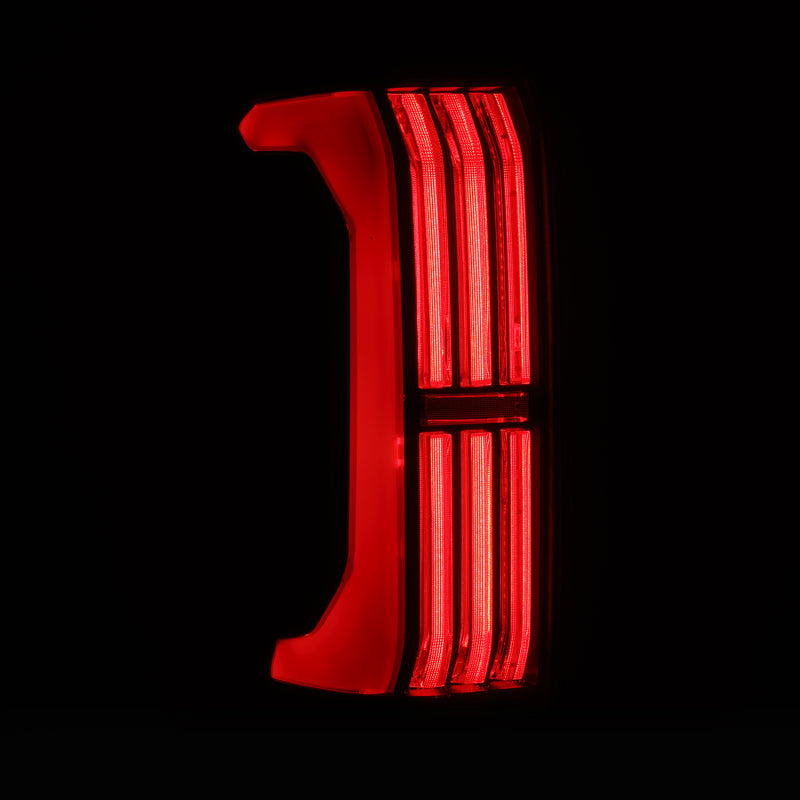 AlphaRex NOVA-Series Prismatic LED Tail Lights Alpha-Black | Toyota Tacoma (24-25) (679030)