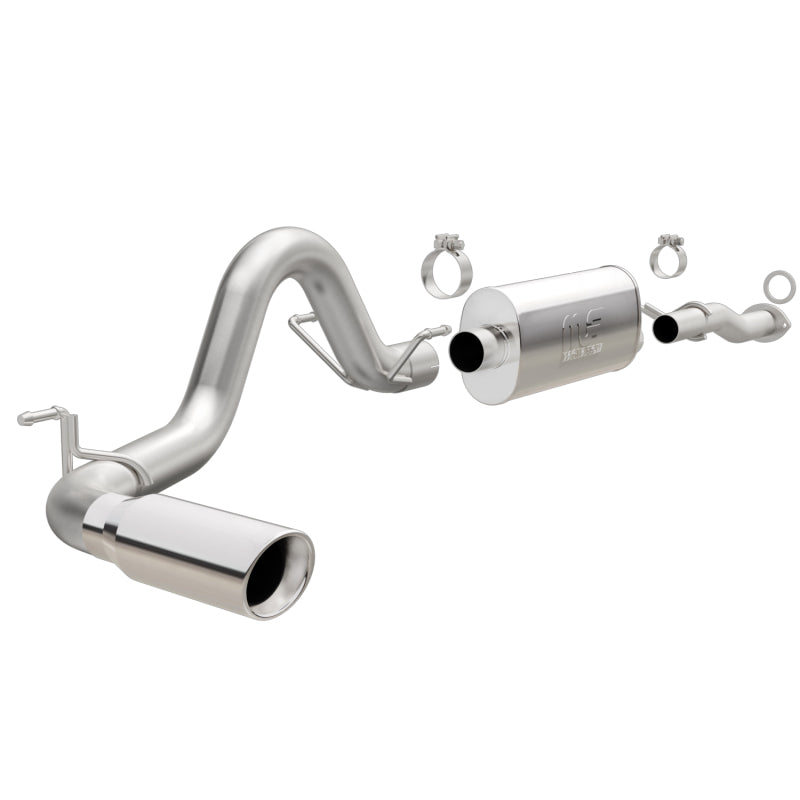 MagnaFlow Cat-Back | Toyota Tacoma 3.5L V6 (16-23) SS 3in Single Pass Side Exit Rear 4in Tip (19291)