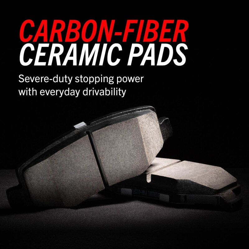 PowerStop Z23 Evolution Sport Brake Pads (FRONT): Fits Dodge / Jeep / Ram (02-24) w/ Hardware