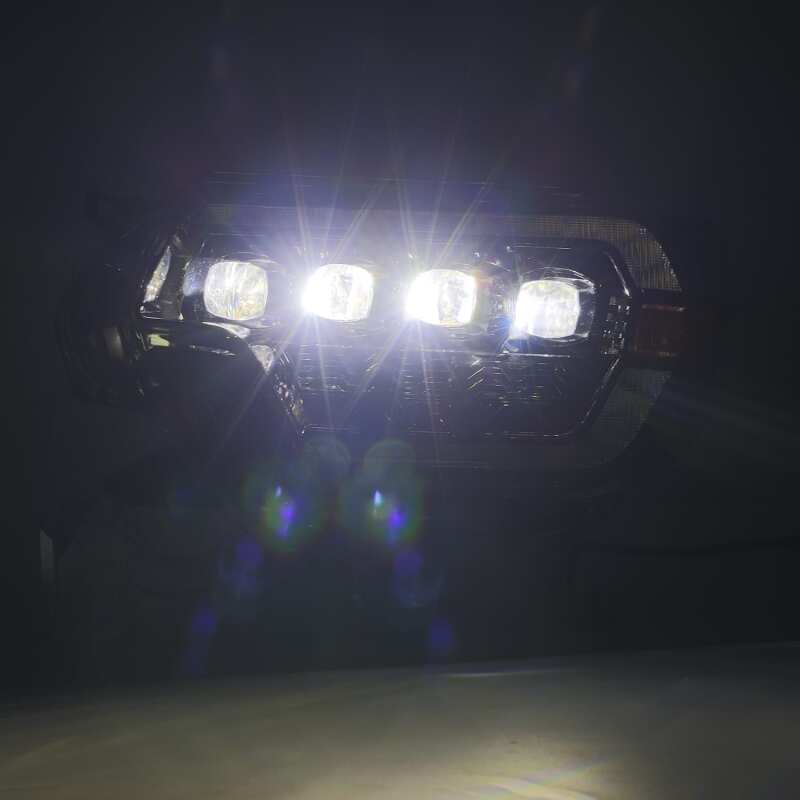 AlphaRex NOVA-Series LED Projector Headlights Black | Tacoma 12-15 (880753)