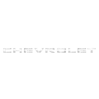 Putco Chevrolet Front Grille Lettering Kit | Chevrolet Silverado 1500 (19-26) (55552GM)