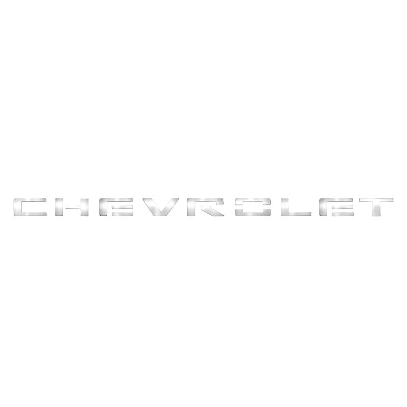 Putco Chevrolet Front Grille Lettering Kit | Chevrolet Silverado 1500 (19-26) (55552GM)