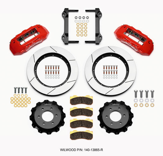 Wilwood TX6R Front Kit 15.50in Red | Ford F-150 (09-17) (140-13865-R)
