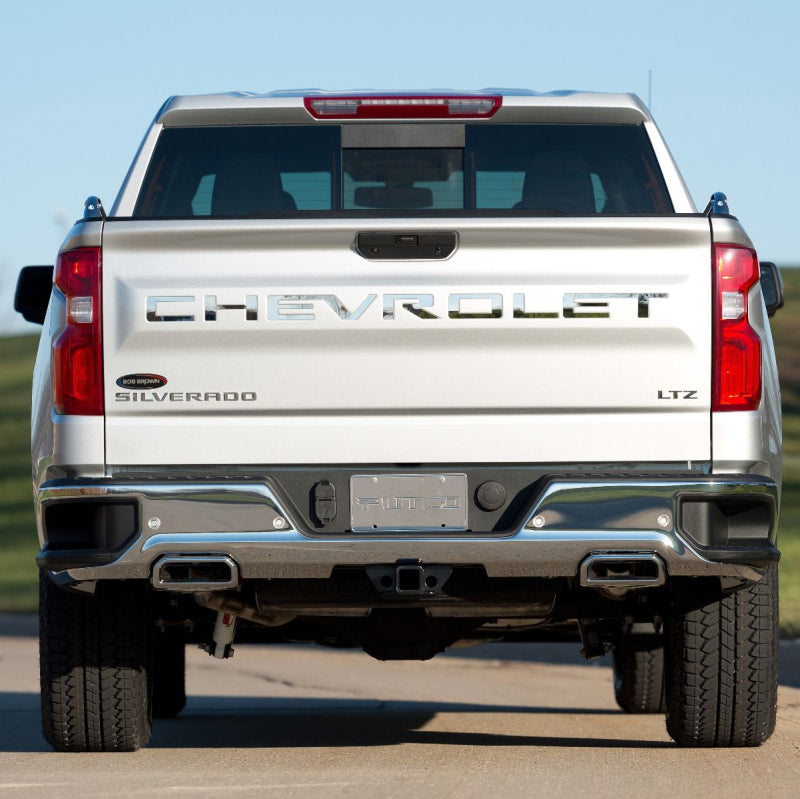 Putco Stainless Steel Tailgate Lettering Emblem Kit | Chevrolet Silverado 1500 / ZR2 / 2500HD / 3500HD (19-26) (55550GM)