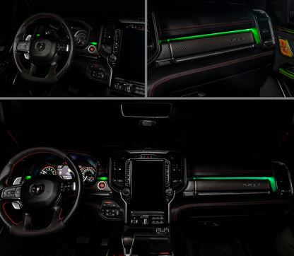 Oracle Lighting Complete Interior Ambient Lighting ColorSHIFT RGB Conversion Kit: Ram 1500 2019-2024