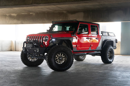 DV8 Offroad Slim Steel Fender Flares: Fits Most Jeep Wrangler / Gladiator Models (2018-2026)